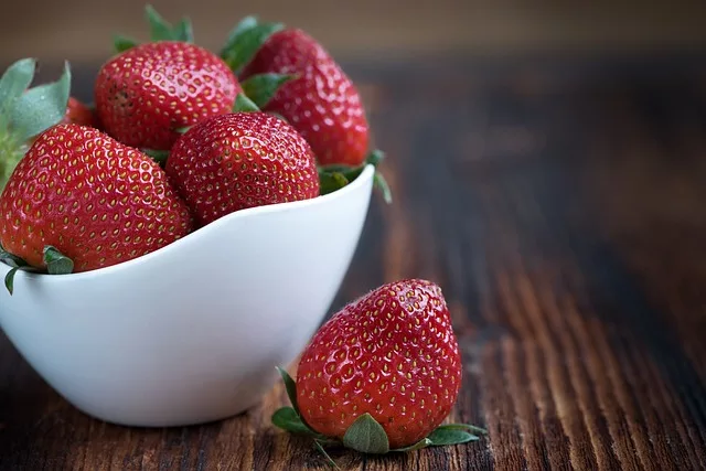 Erdbeeren eine hervorragende Quelle für Vitamin C
