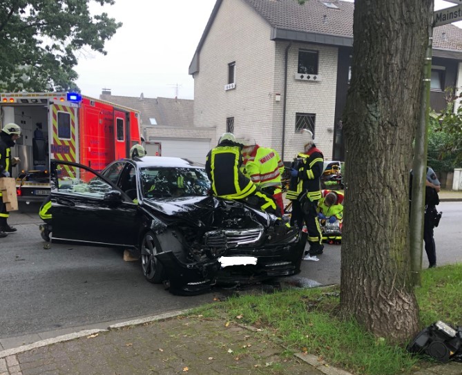 Recklinghausen: Verkehrsunfall in Dorsten-Rhade