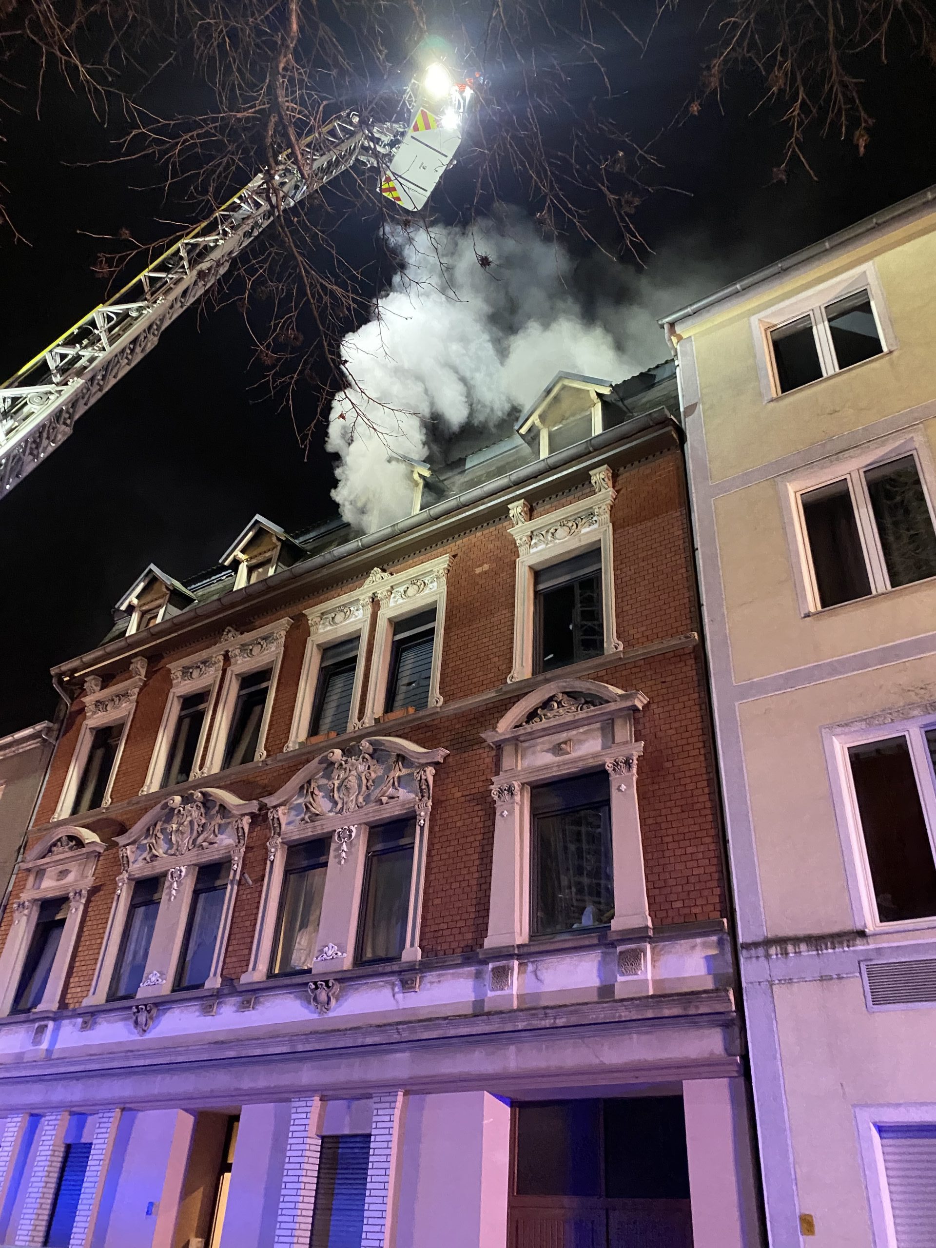 Dortmund: Feuer in einer Dachgeschosswohnung