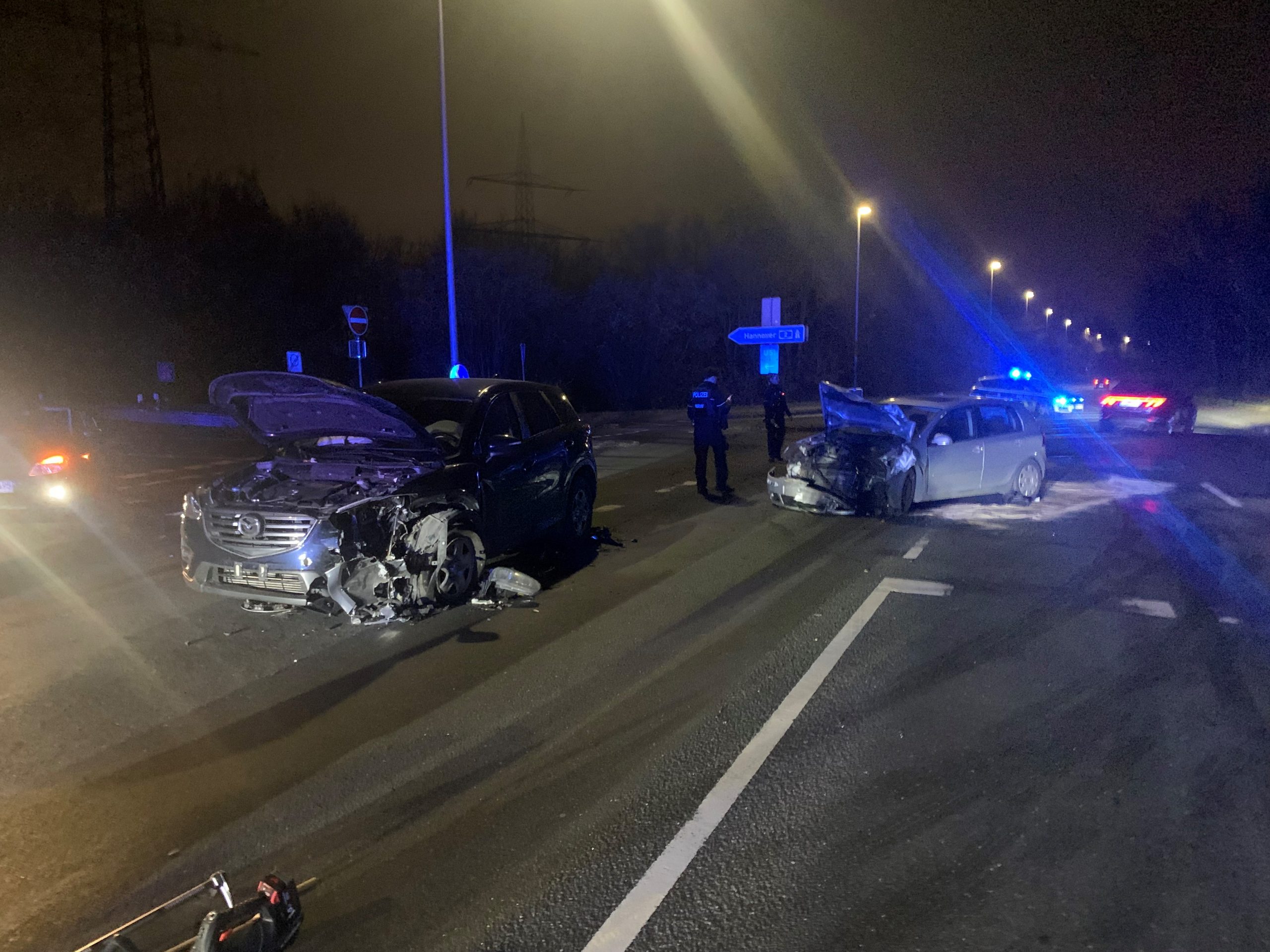 Gladbeck: Verkehrsunfall mit einem Massenanfall von verletzten Personen